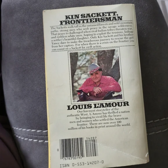 Louis L’Amour The Warrior's Path 1980 Paperback The Sacketts #15 First Edition - Picture 4 of 8